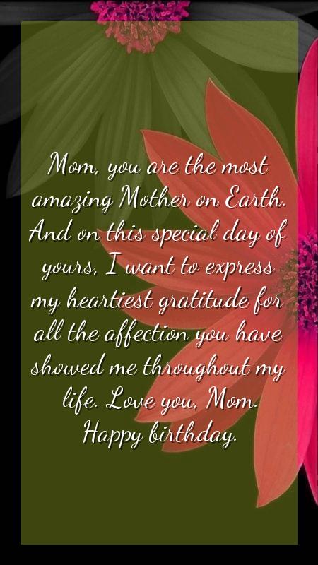 Birthday Quotes For Mother